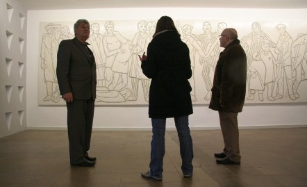 Begegnung in der Gedenkstätte Buchenwald